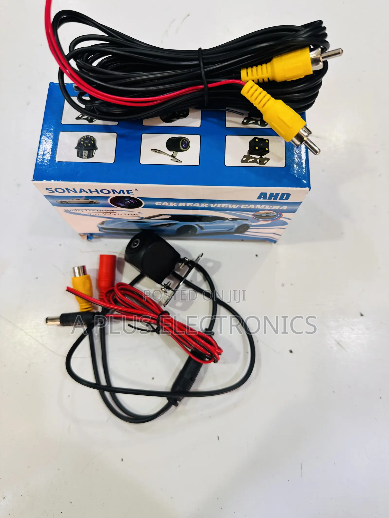 Reverse Camera 1080p Ahd Reverse Camera – Clear Night Vision for Cars