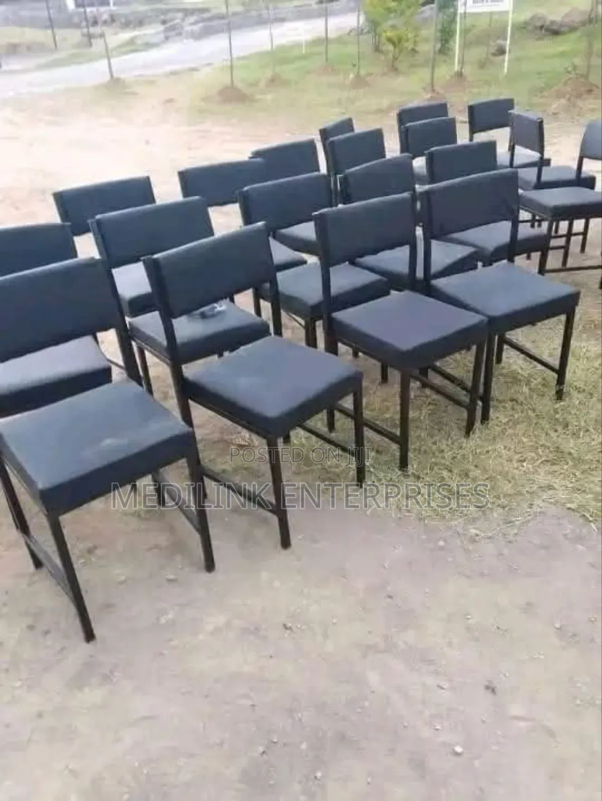 Metallic Staff Chairs for School