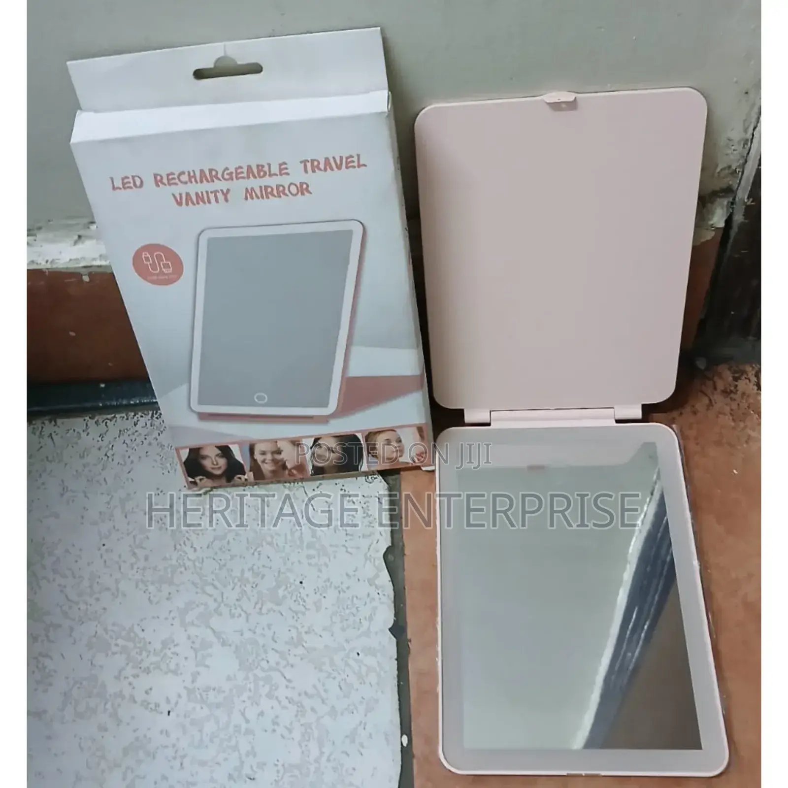 Travel  Mirror, Rechargeable