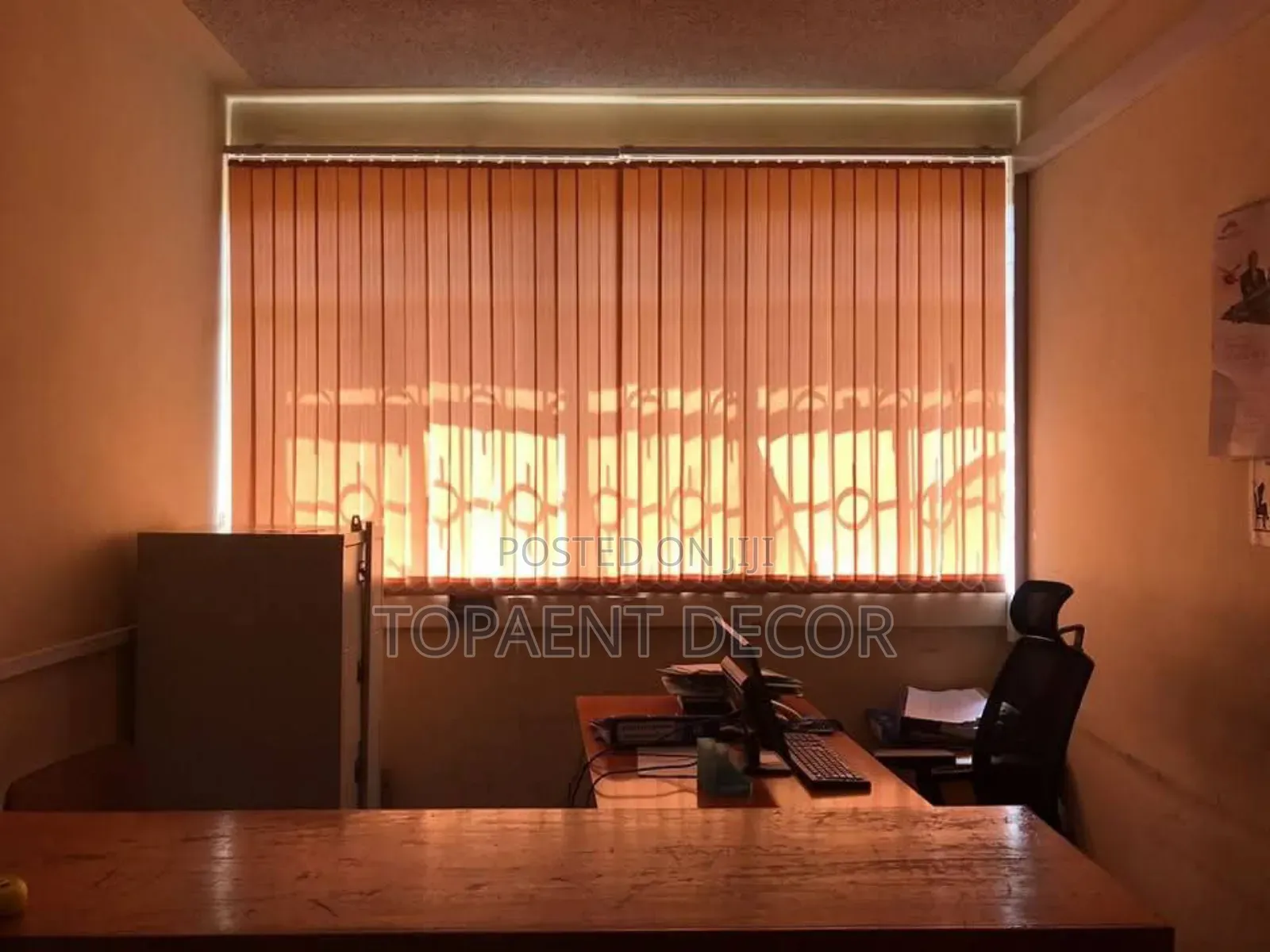 Durable And Professional Vertical Office Window Blinds