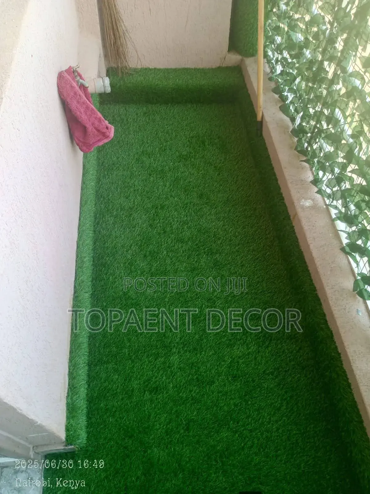 20mm Low Cost High Impact Artificial Balcony Grass Carpet