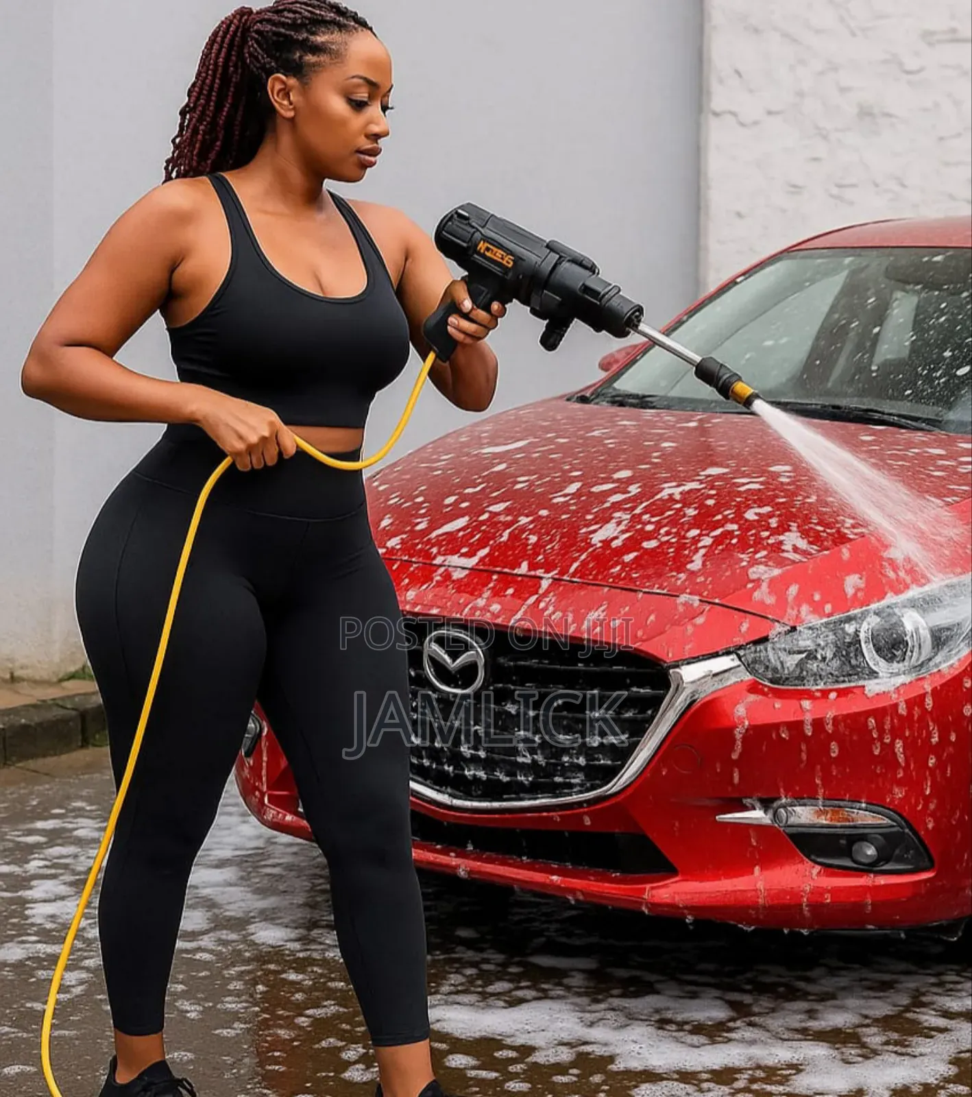 Wireless High-Pressure Car Wash Water Gun
 - Cr