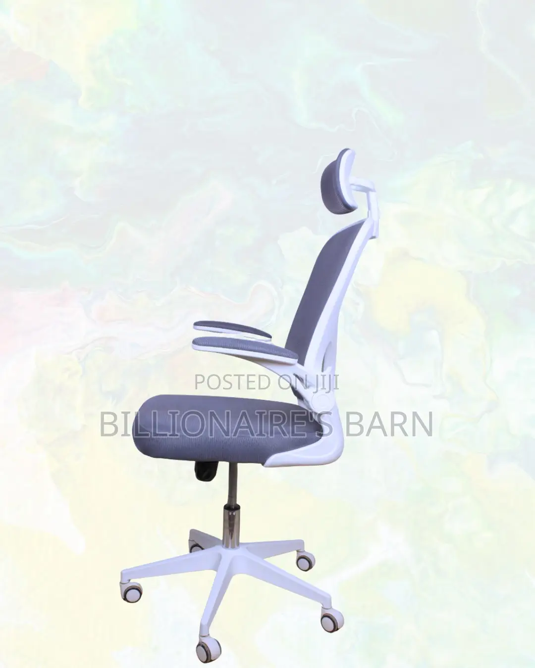 Ergonomic Work Chair | Posture Support, Neck Support Headrest