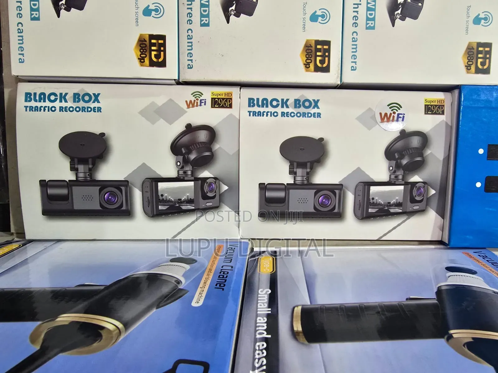 C309 Blackbox Dash Camera (3 Cameras) With Wifi