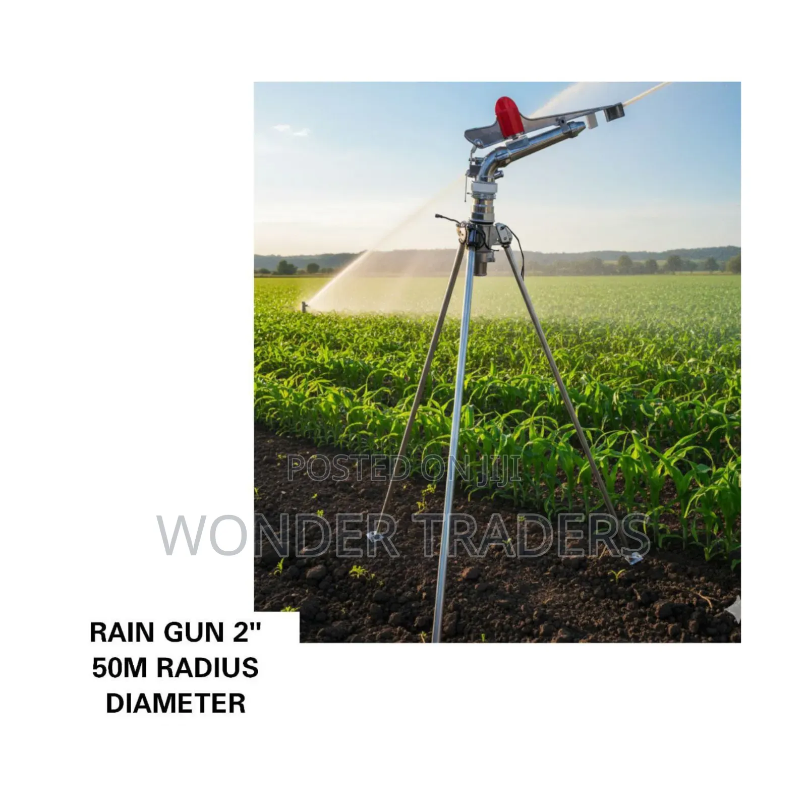 Rain Gun 2 " 50m Radius Diameter