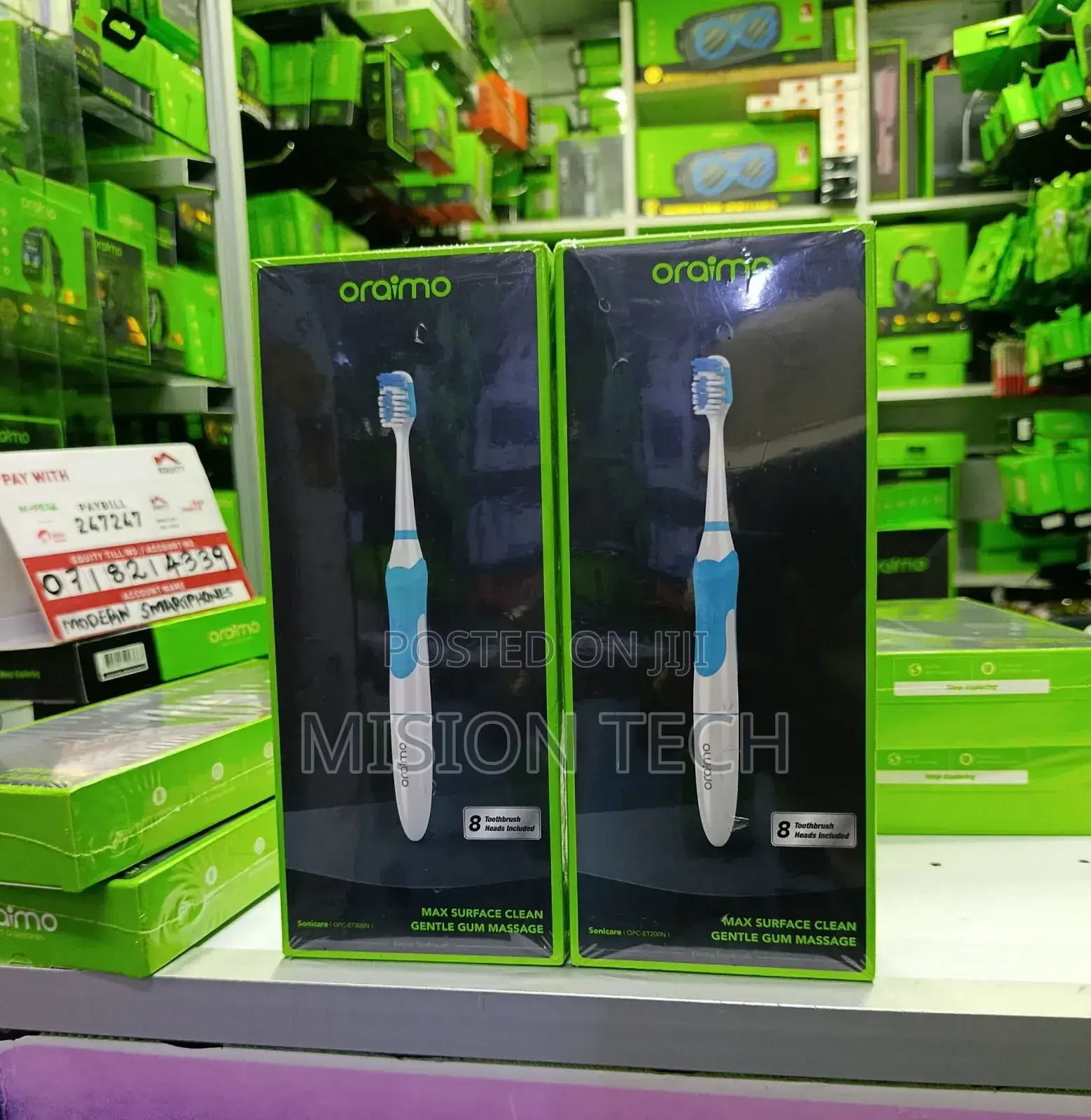Oraimo Sonicare Electric Toothbrush. * 