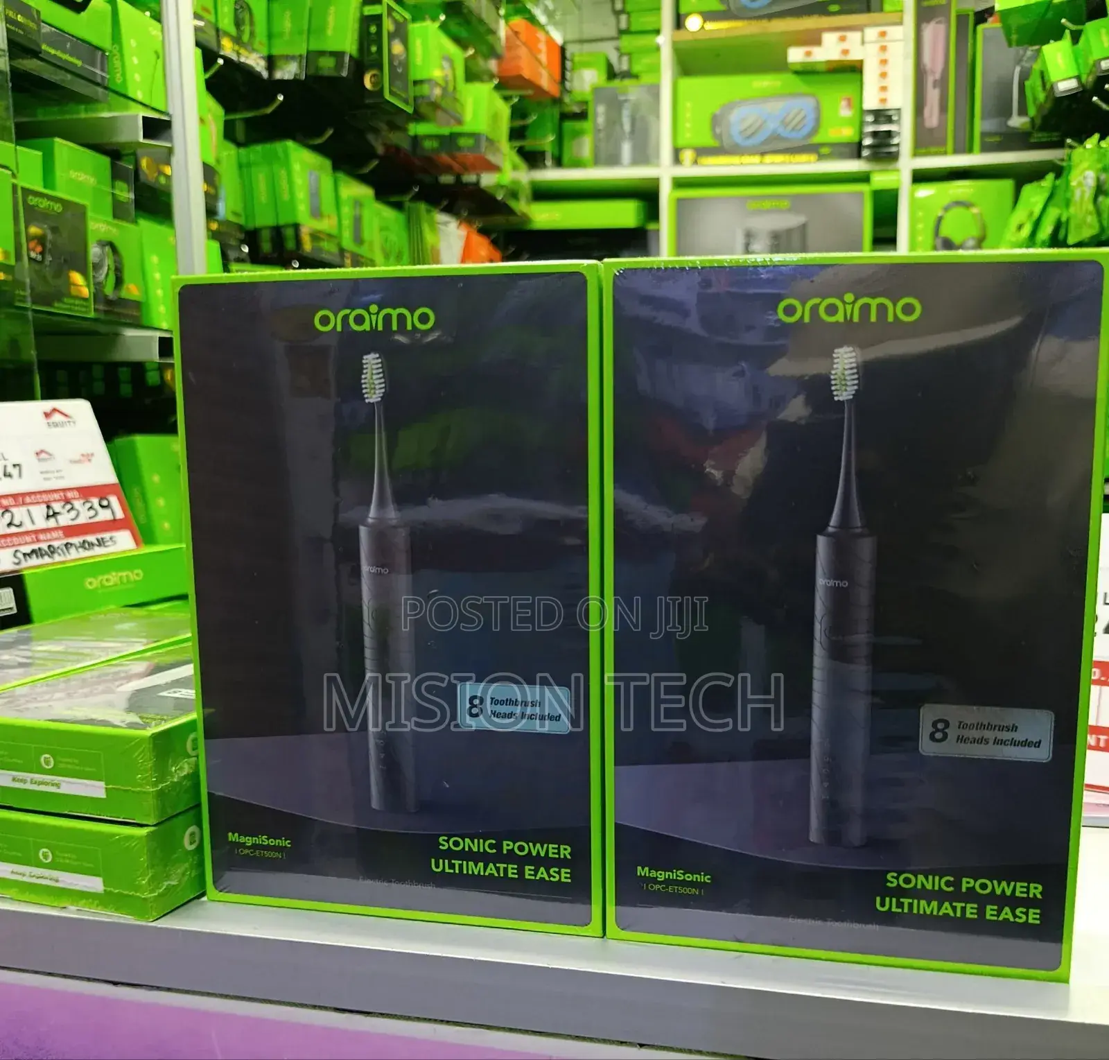 Oraimo Magnisonic Sonic Power Electric Toothbrush. * 