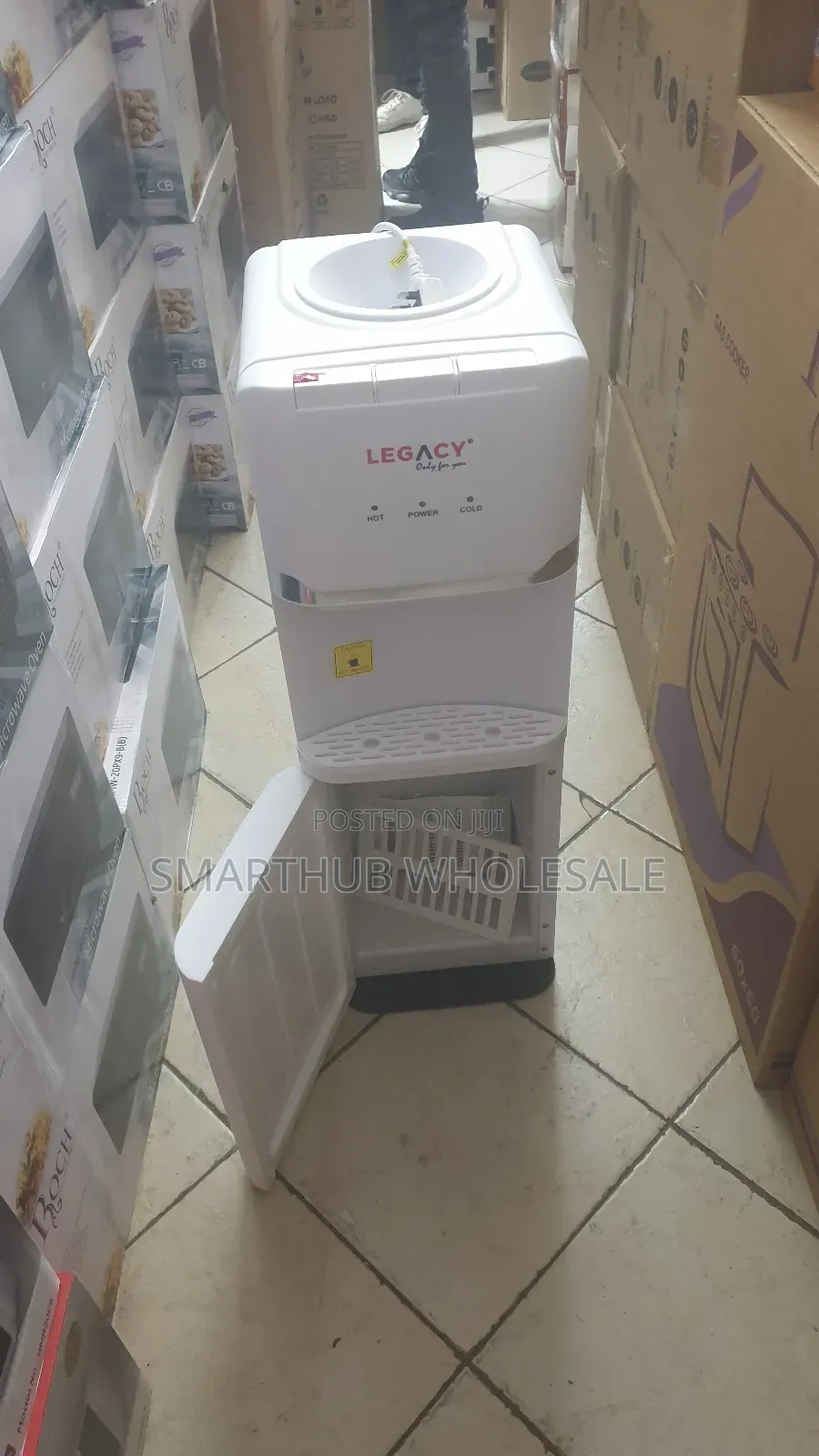 Legacy___ Top Load 3 Tap Dispenser Hot Warm and Cold