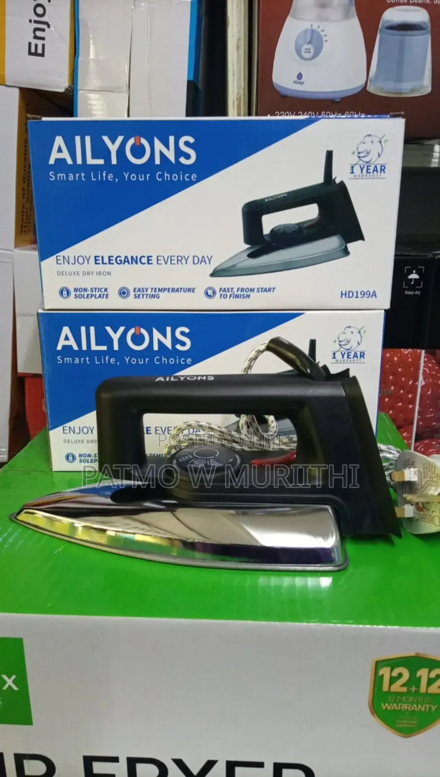 Ailyons Dry Iron Box