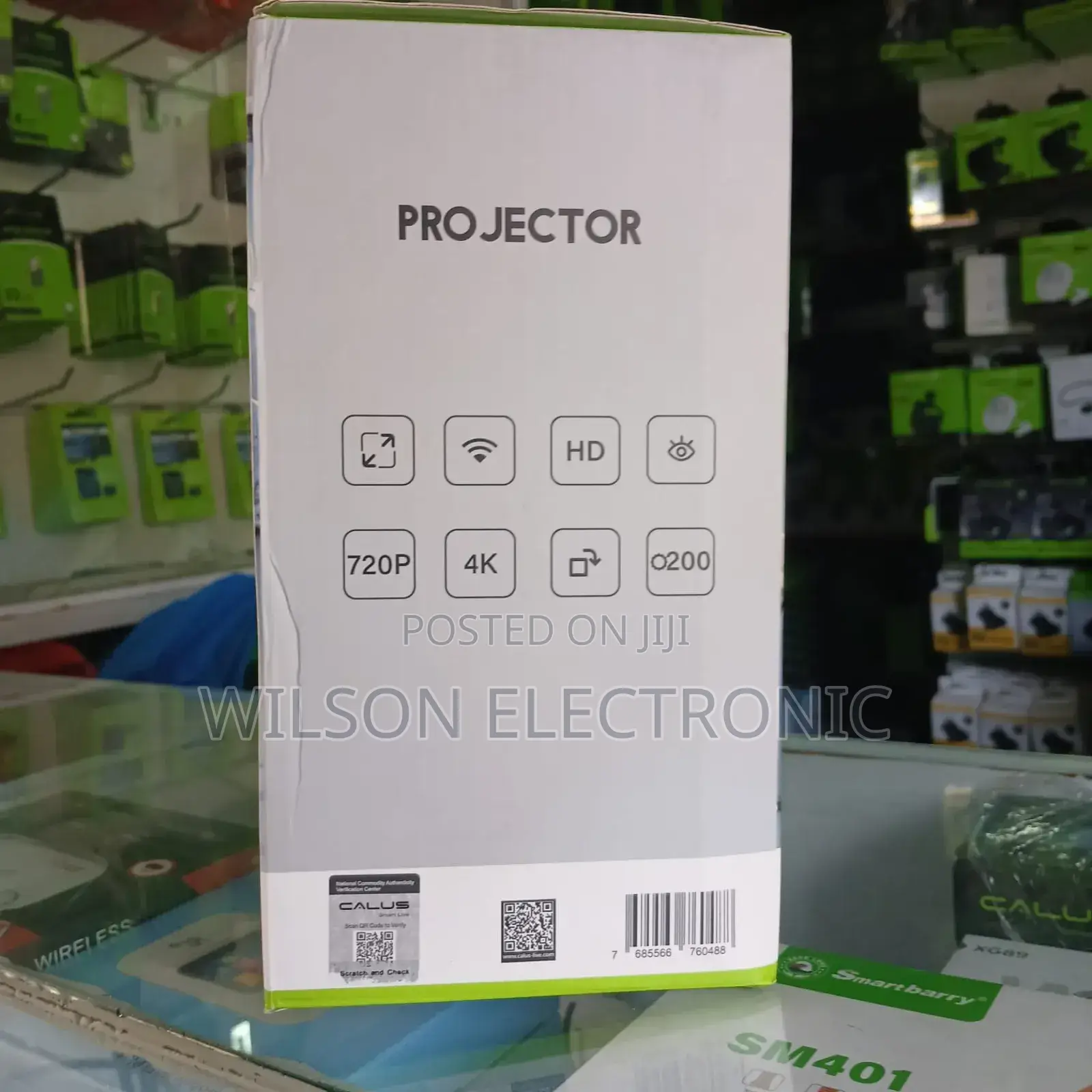 Calus Android Smart Projector. H5-A