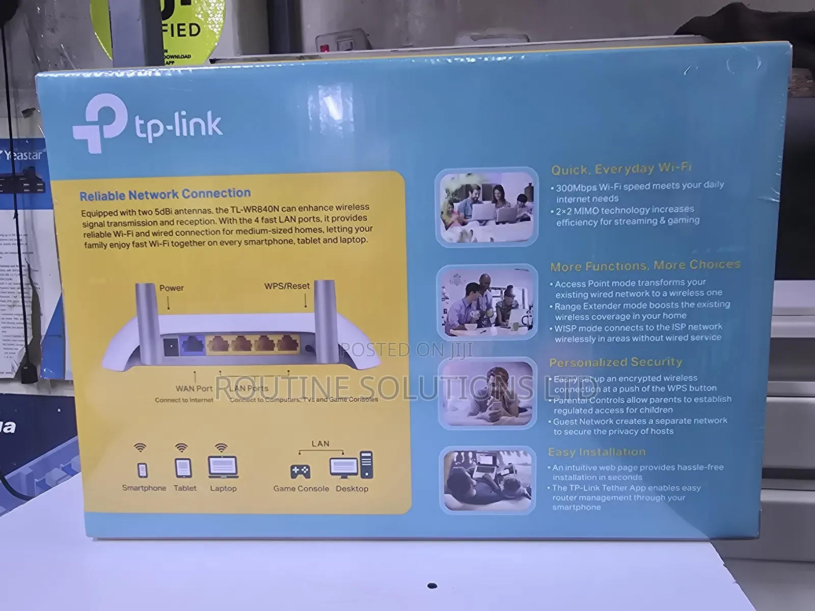 Tp-Link N300 Wireless Router Tl-Wr840n