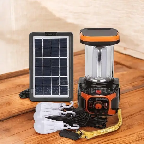 Dat-at 9016b Solar Lighting System With Mp3 Player Usb Charging