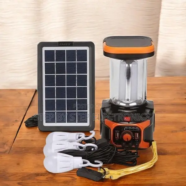 Dat-at 9016b Solar Energy Lighting Kit With Usb Charging Ports