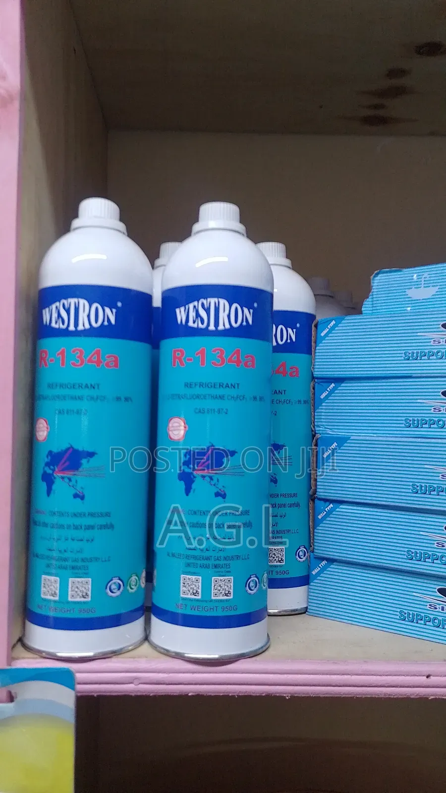 1kg R134a Refrigerant Canisters 1kg