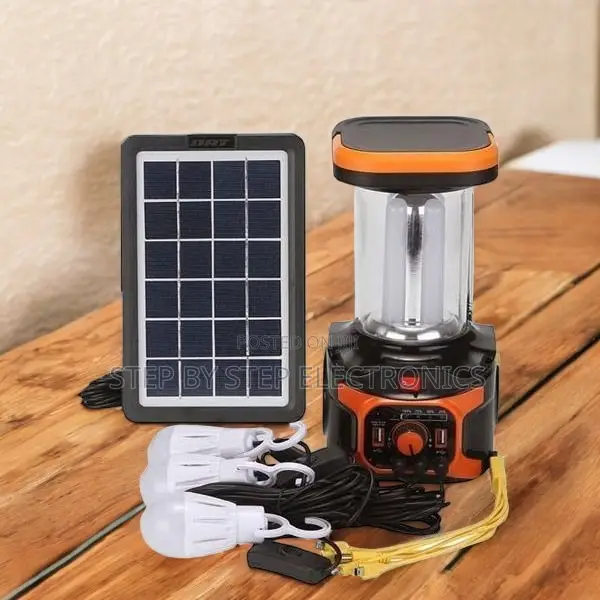 Dat-at 9016b Solar Home System With Fm Radio, Mp3 Led Lights
