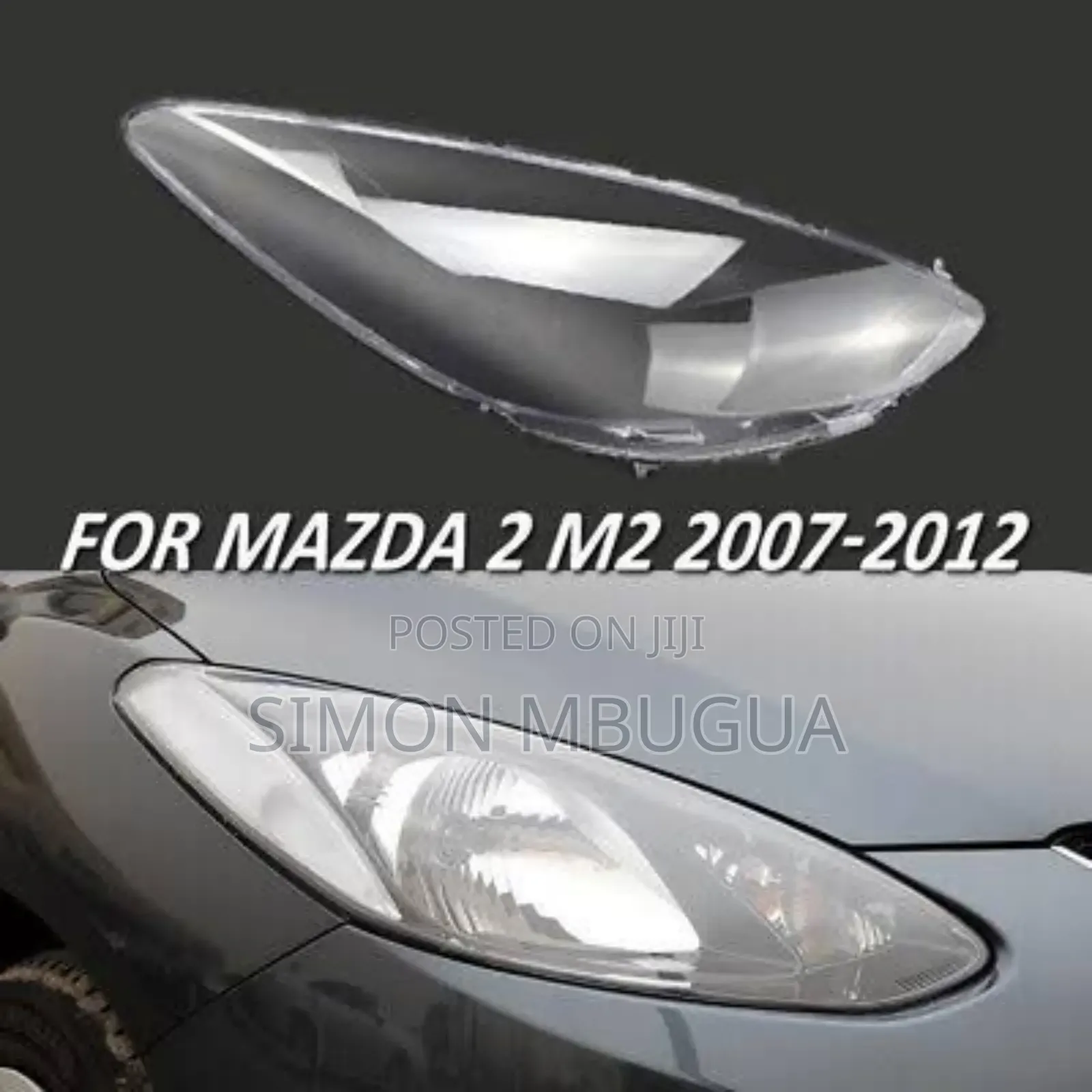 Mazda 2/Demio 2008-2012 Headlight Lens