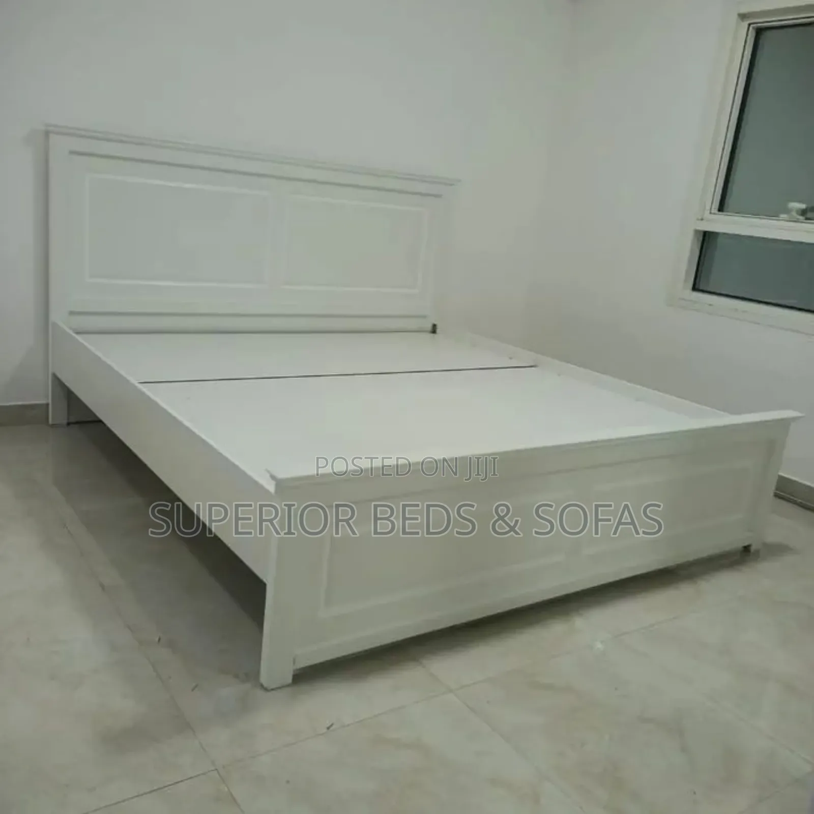 White Panel Bed Size 5 by 6