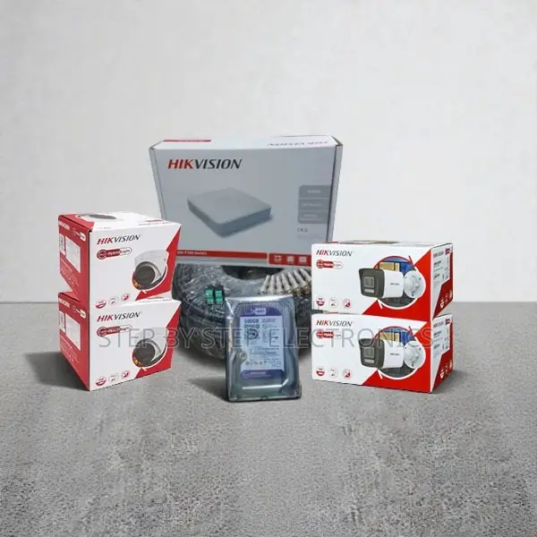 Waterproof Design 4 1080p Full Hd Hybrid Colored Night Vision CCTV Kit