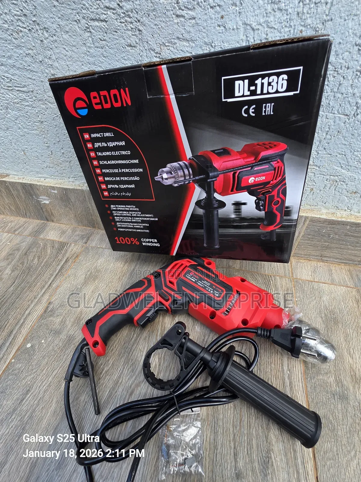Quality Edon Electric Hand Drill