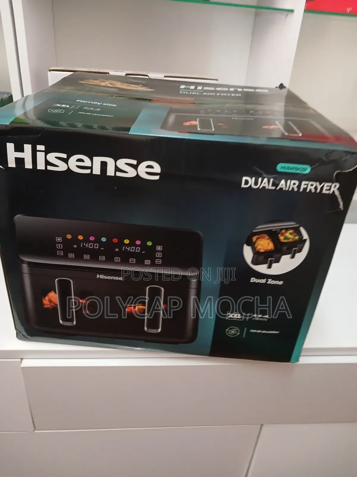Hisense Dual Air Fryer 8.6l