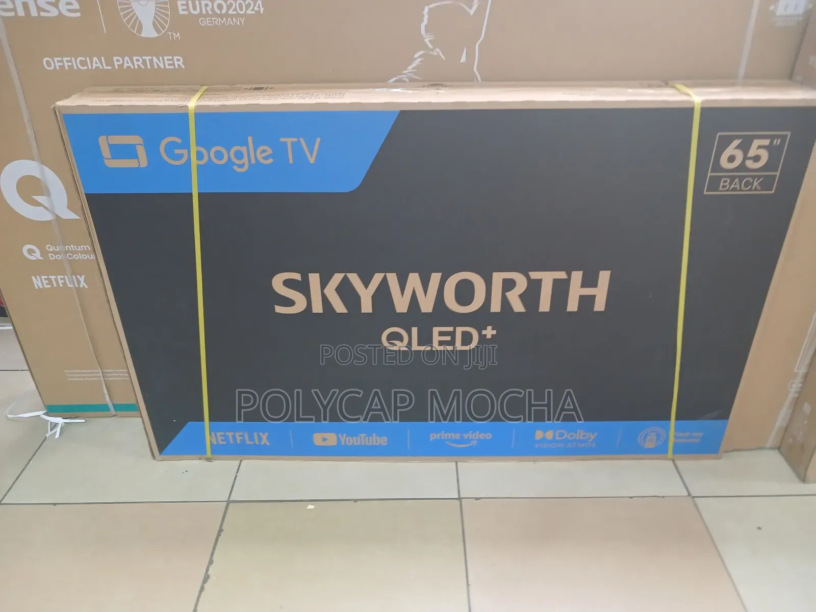Skyworth 65′′ 65q6500 (New2025)Qled Google Smart Tv