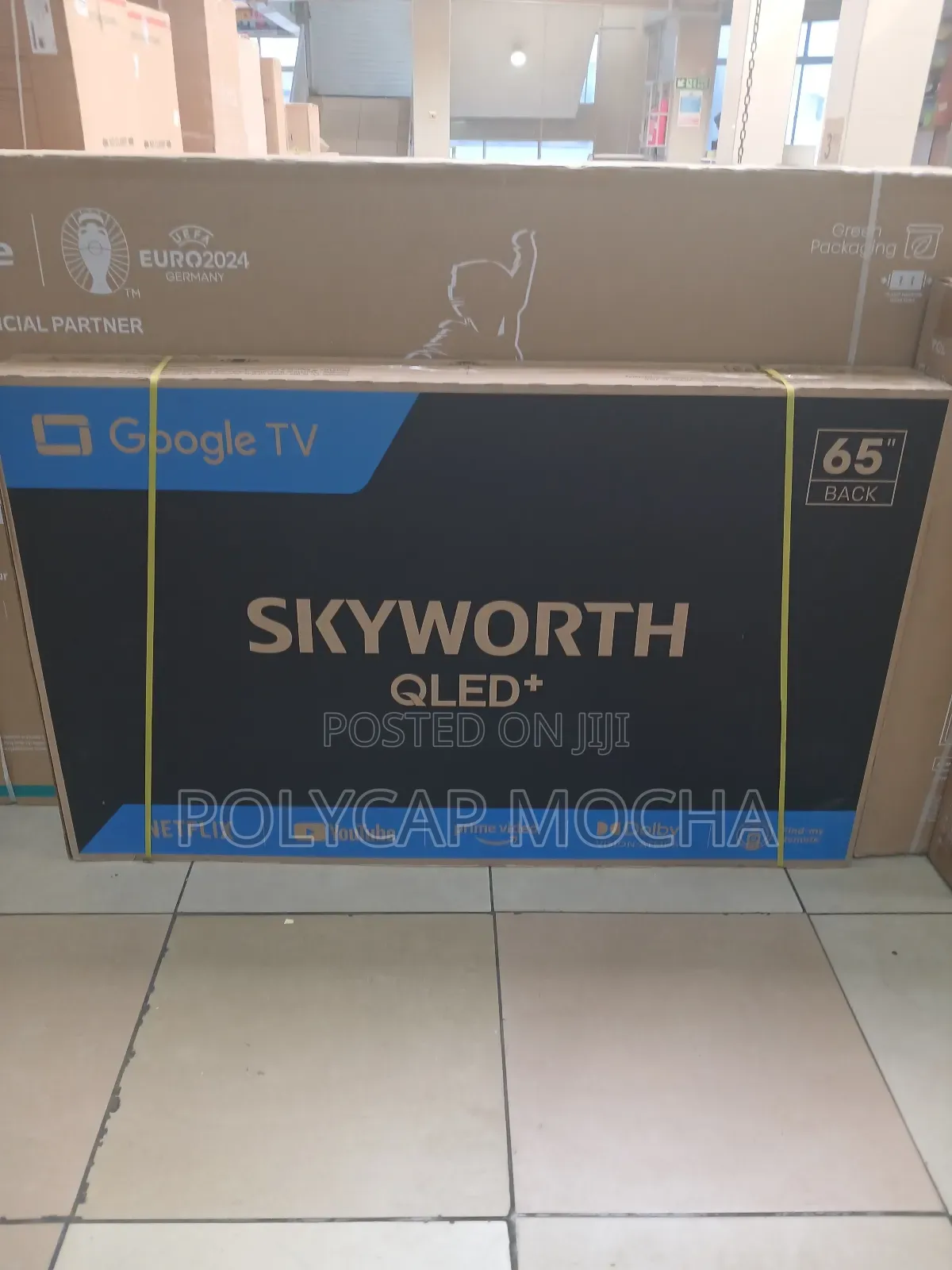 Skyworth 65′′ 65q6500 (New2025)Qled Google Smart Tv