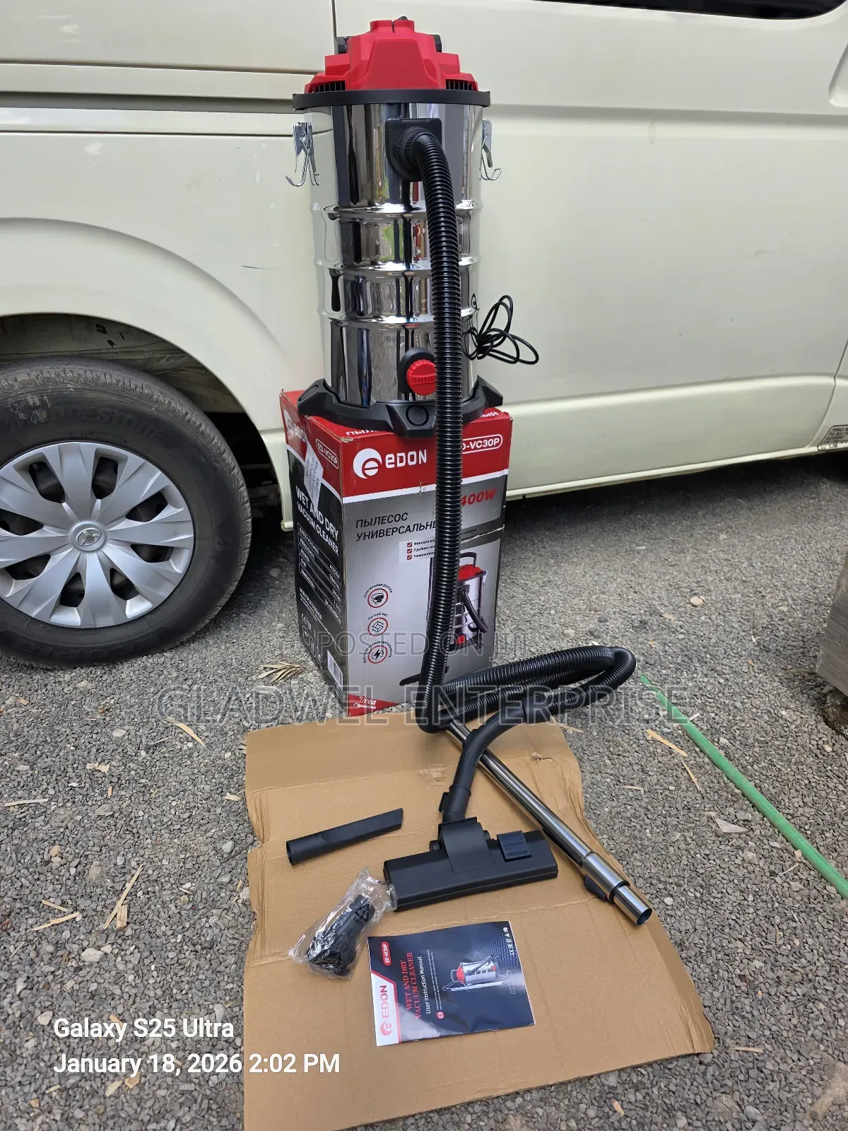 Edon Electric Vacuum Cleaner 30l