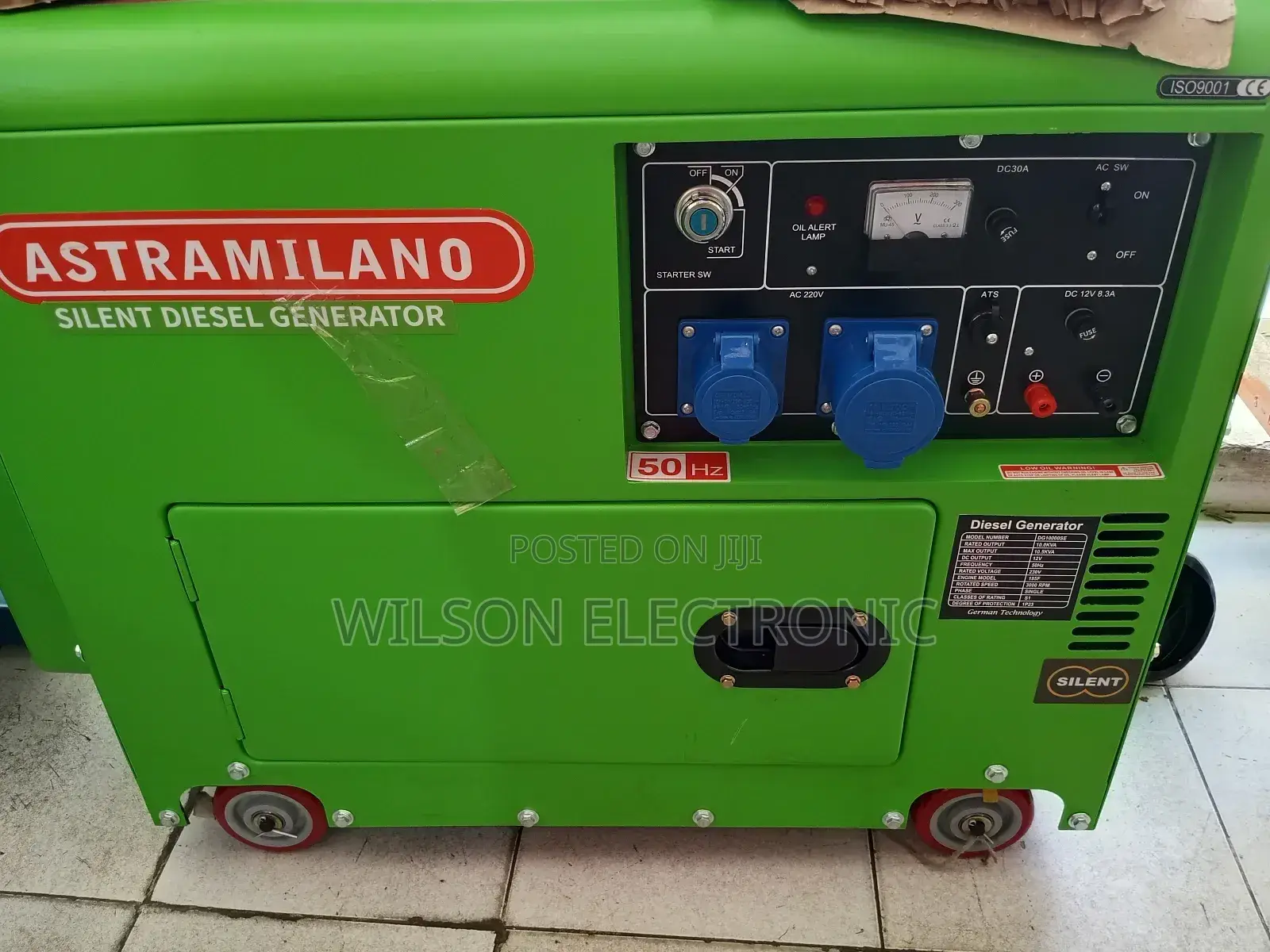 Astramilano Silent Diesel Generator. 10kva