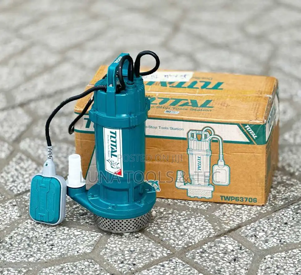 Total Twp63706 Submersible Pump 370w(0.5hp)
Max.Head:17m