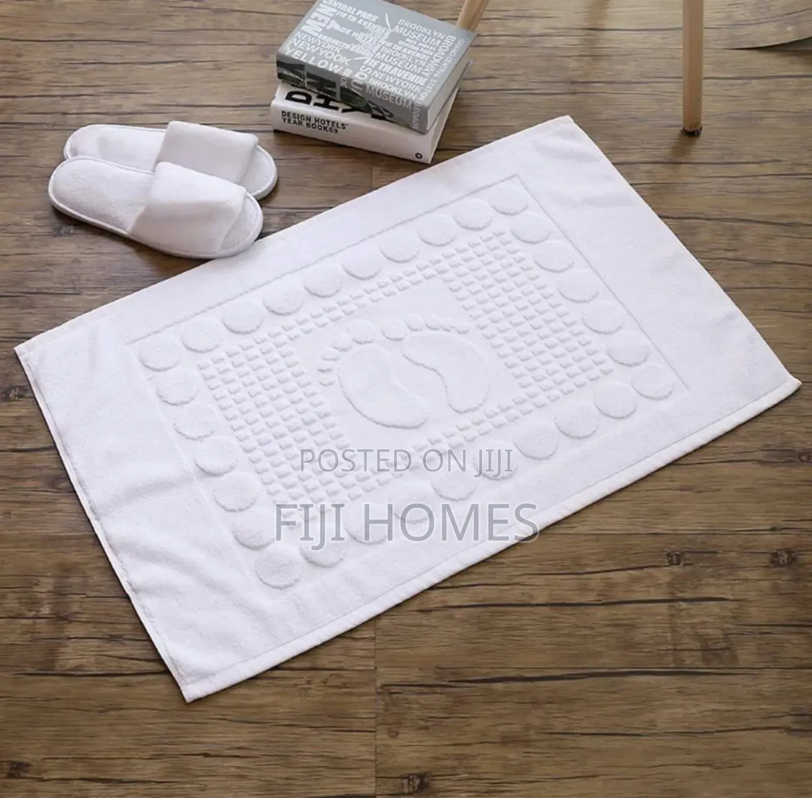 Cotton Bath Mats | 50 by 80 Cm | Soft Absorbent