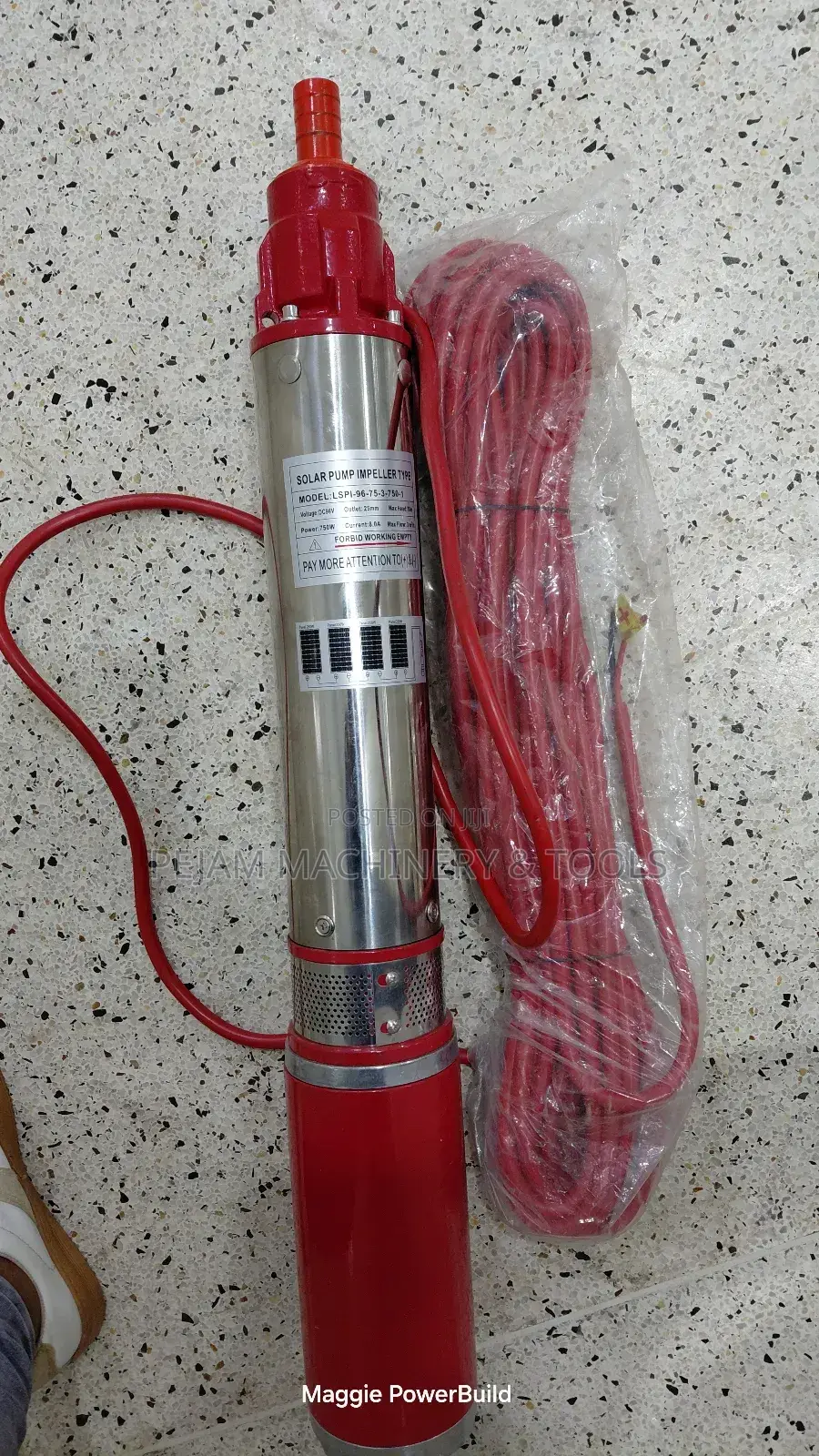 Rutan Solar Pump 96v 75metres Head