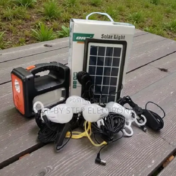 Dat at-9011b Solar Lighting Kit With High Efficiency Solar Panel