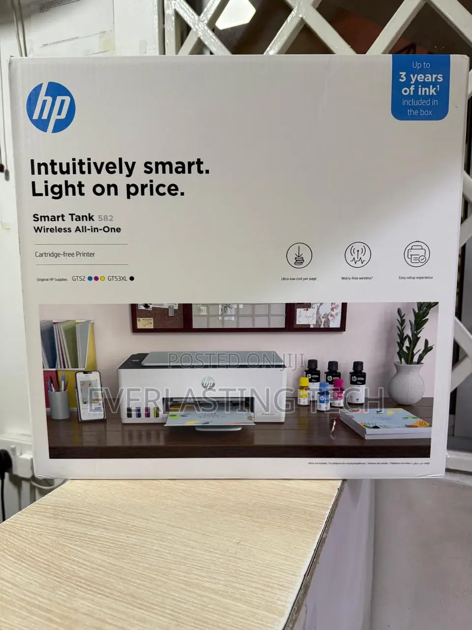 HP Smart Tank 582 Wireless Ink-Jet Printer