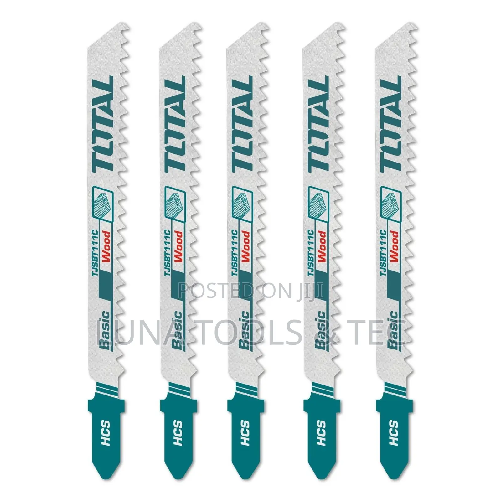 Total Tac51144d Jig Saw Blade for Wood 5pcs