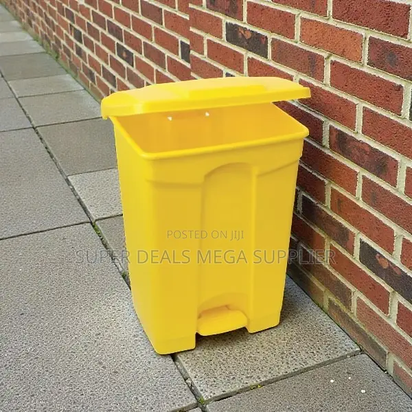 Restaurants Use 30l Hard Plastic Step Pedal Waste Garbage Dust Bin