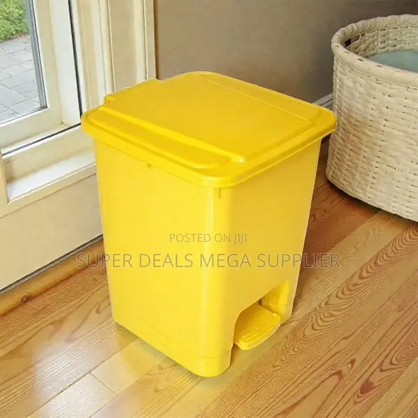 30l Hard Plastic Step Pedal Waste Bin for Multi Purpose Waste Disposal