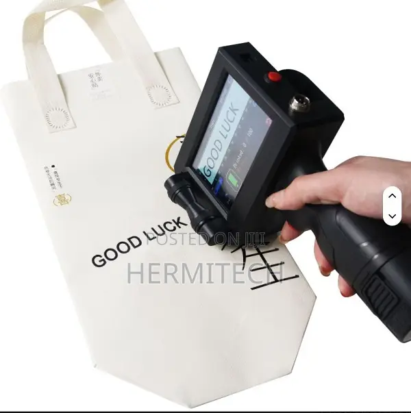 Mini Fast Dry Portable Inkjet Printer 25.4mm With Inch 12.7