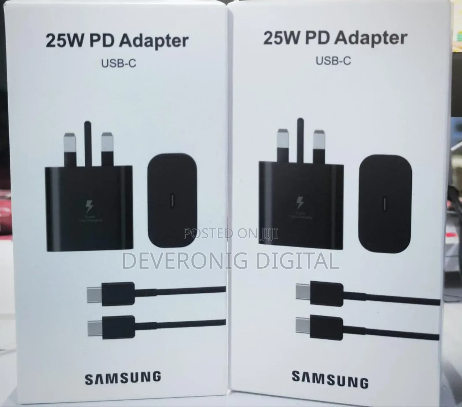 *25w Generic Samsung Complete Fast C-C Charger