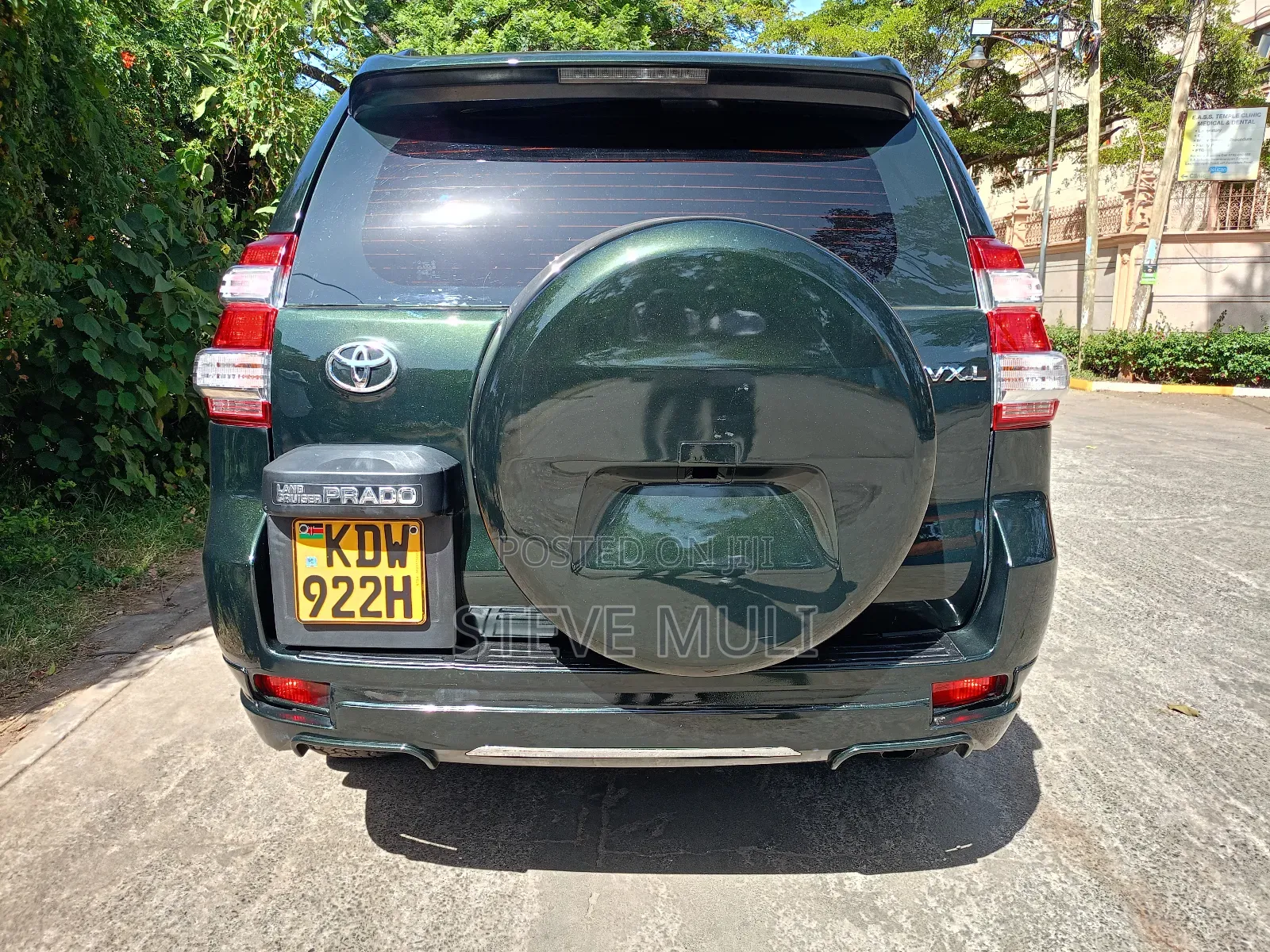 Toyota Land Cruiser Prado 3.0 D-4D (190 Hp) 7 seats 2014 Green