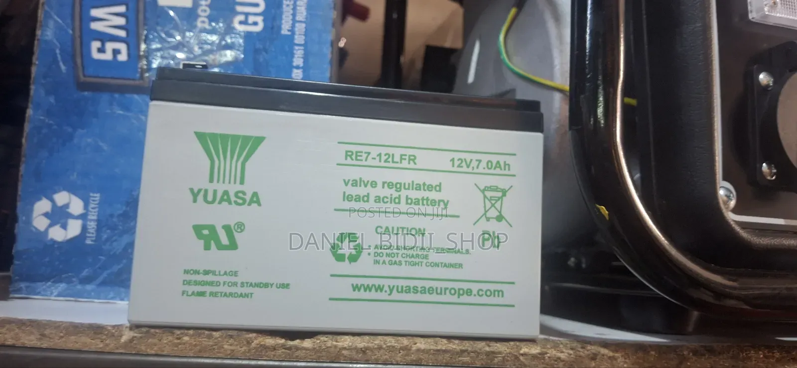Yuasa Valve Regulated Lead Acid Battery 7.0h 12v
