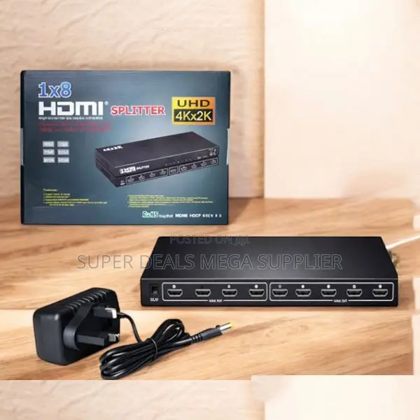 High Quality 8 Port Hdmi Splitter 1×8 Repeater