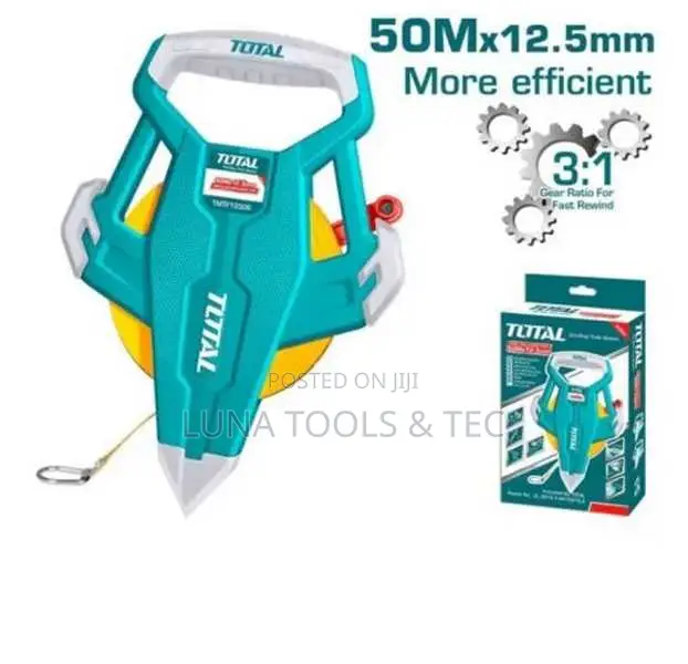 Tmtf13506 Fibreglass Measuring Tape 50mx12.5mm