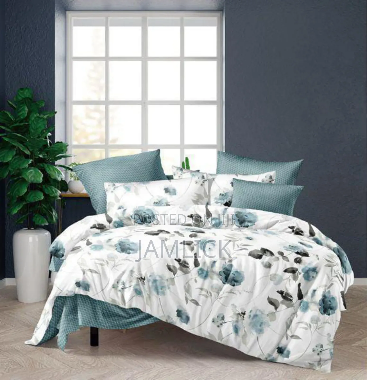 5×6 Binded Duvet Set – 1 Bedsheet 2 Pillowcases –Sk