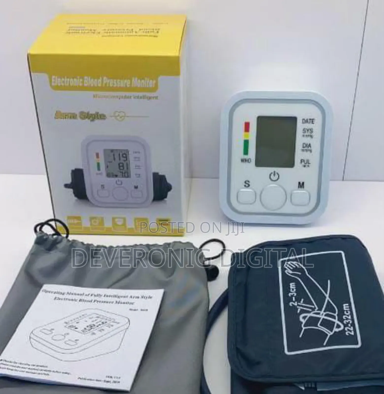 Electronic Bp Blood Pressure Monitor