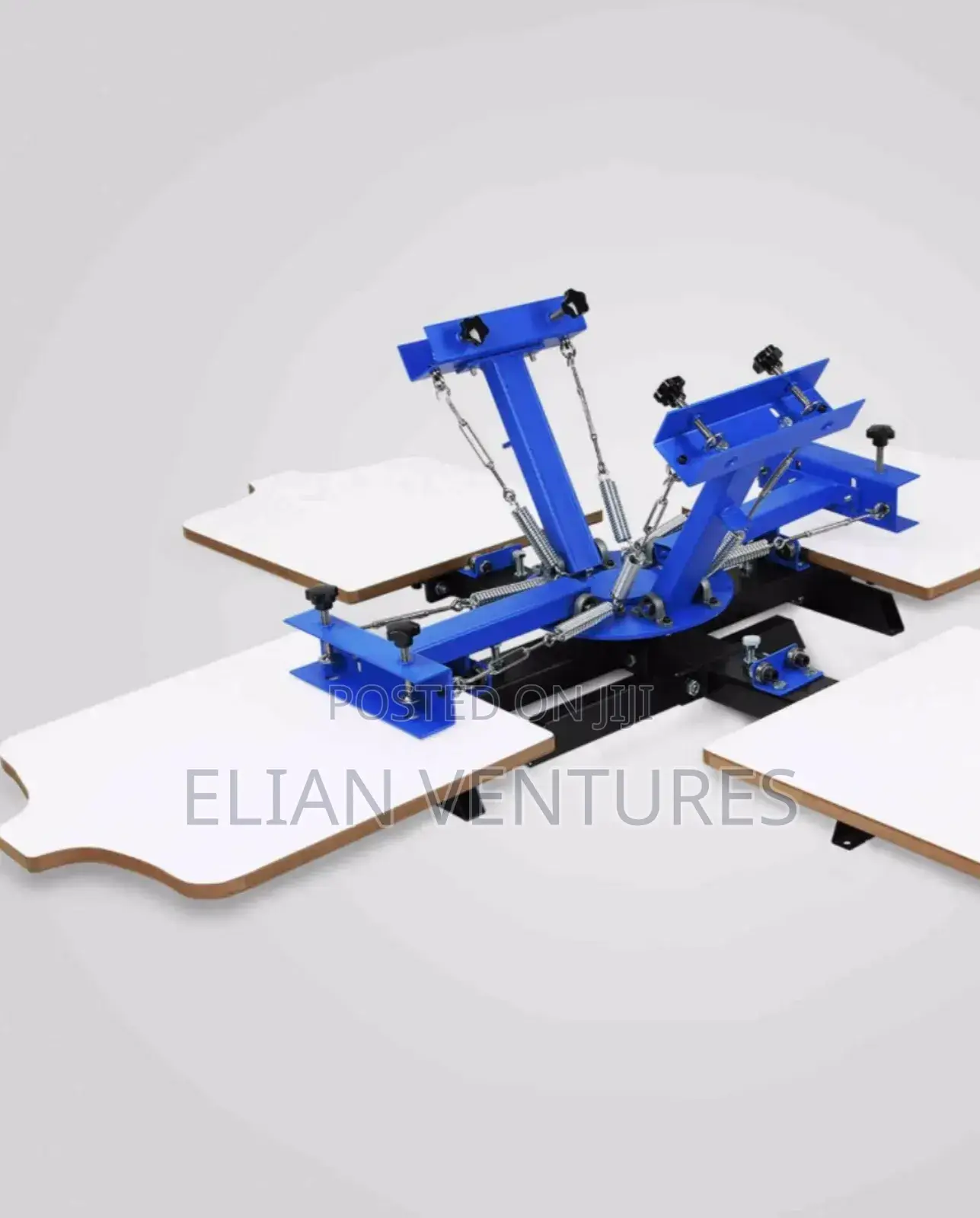 New 2 Colour 4 Station Screen Printing
