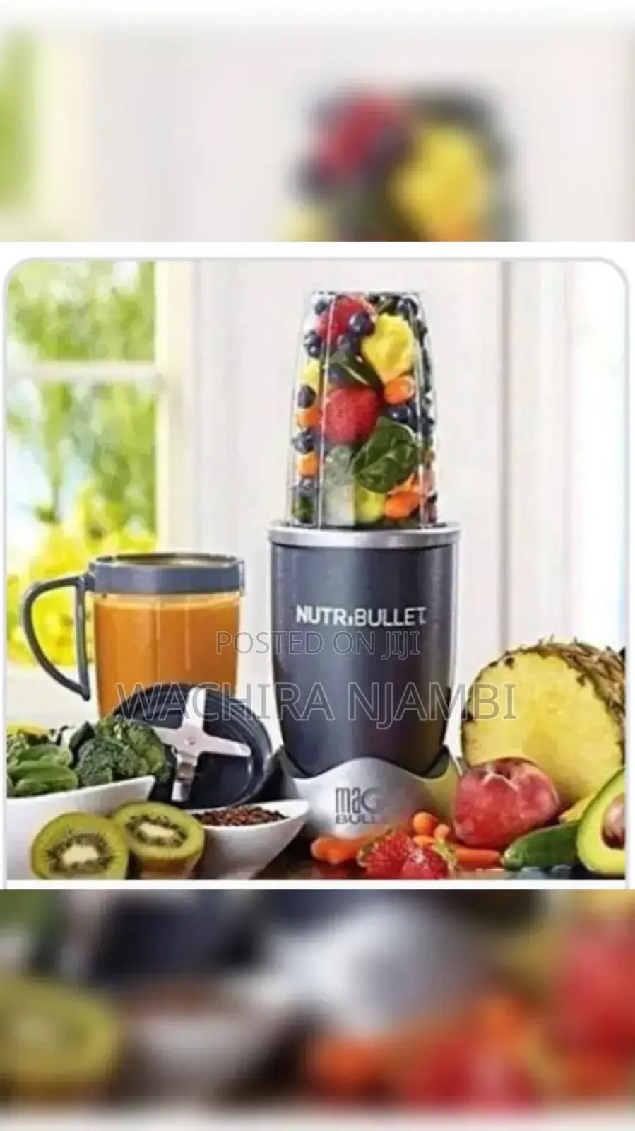 Magic Bullet Nutribullet Pro 900-Watt Nutrition Extractor