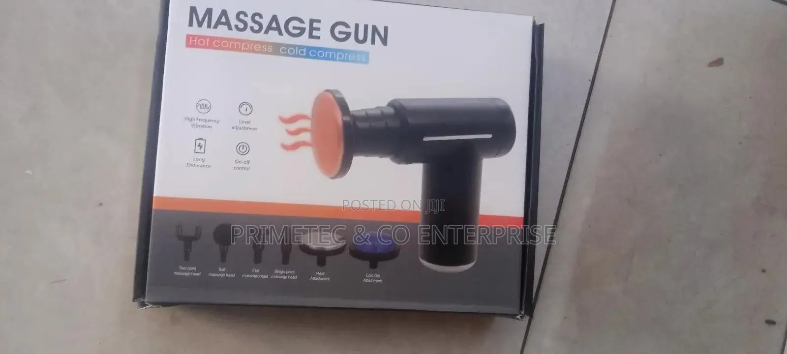 Touch Screen Massage Gun