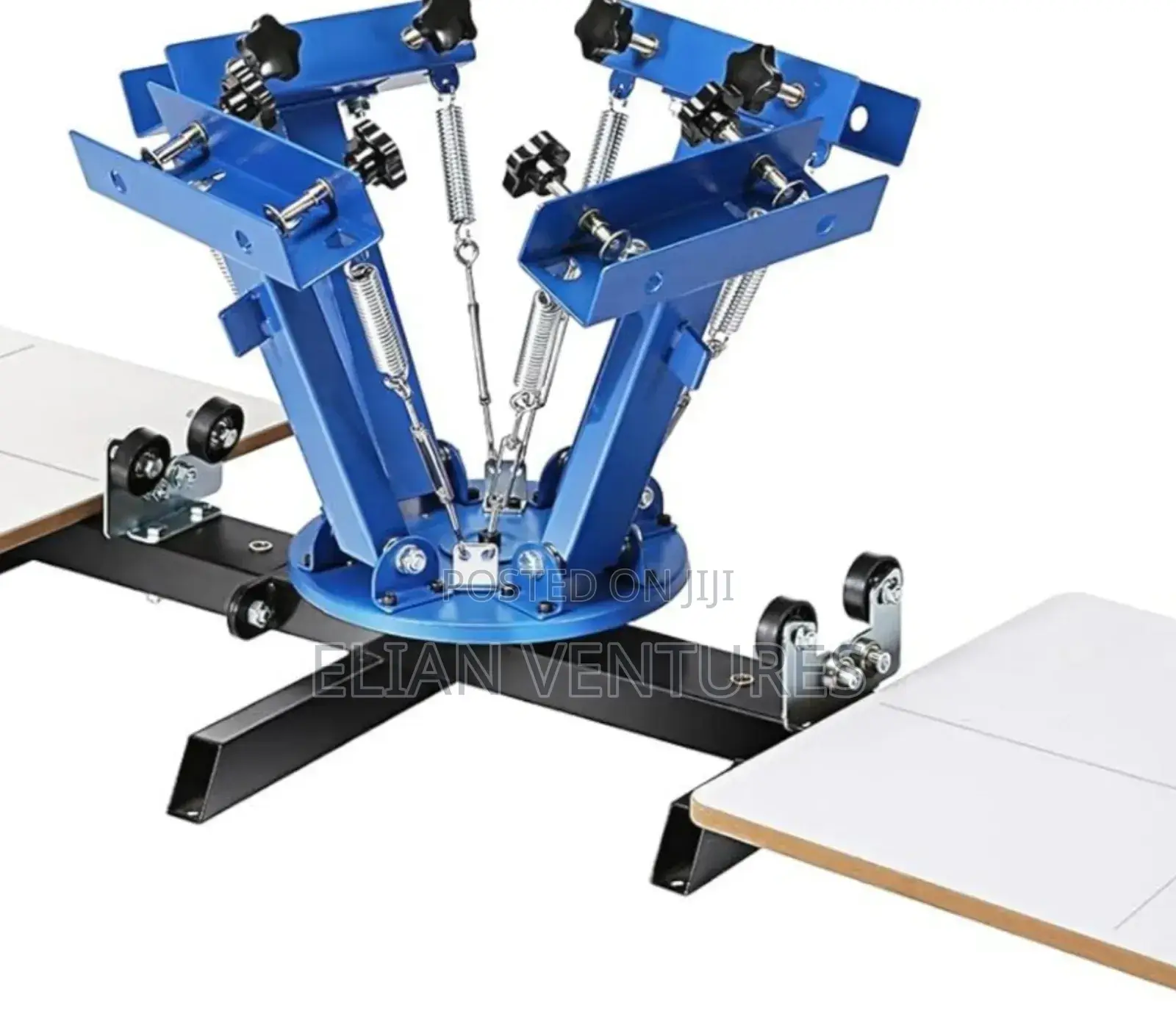 Heavy-Duty 4 Colour 2 Station Screen Printing
