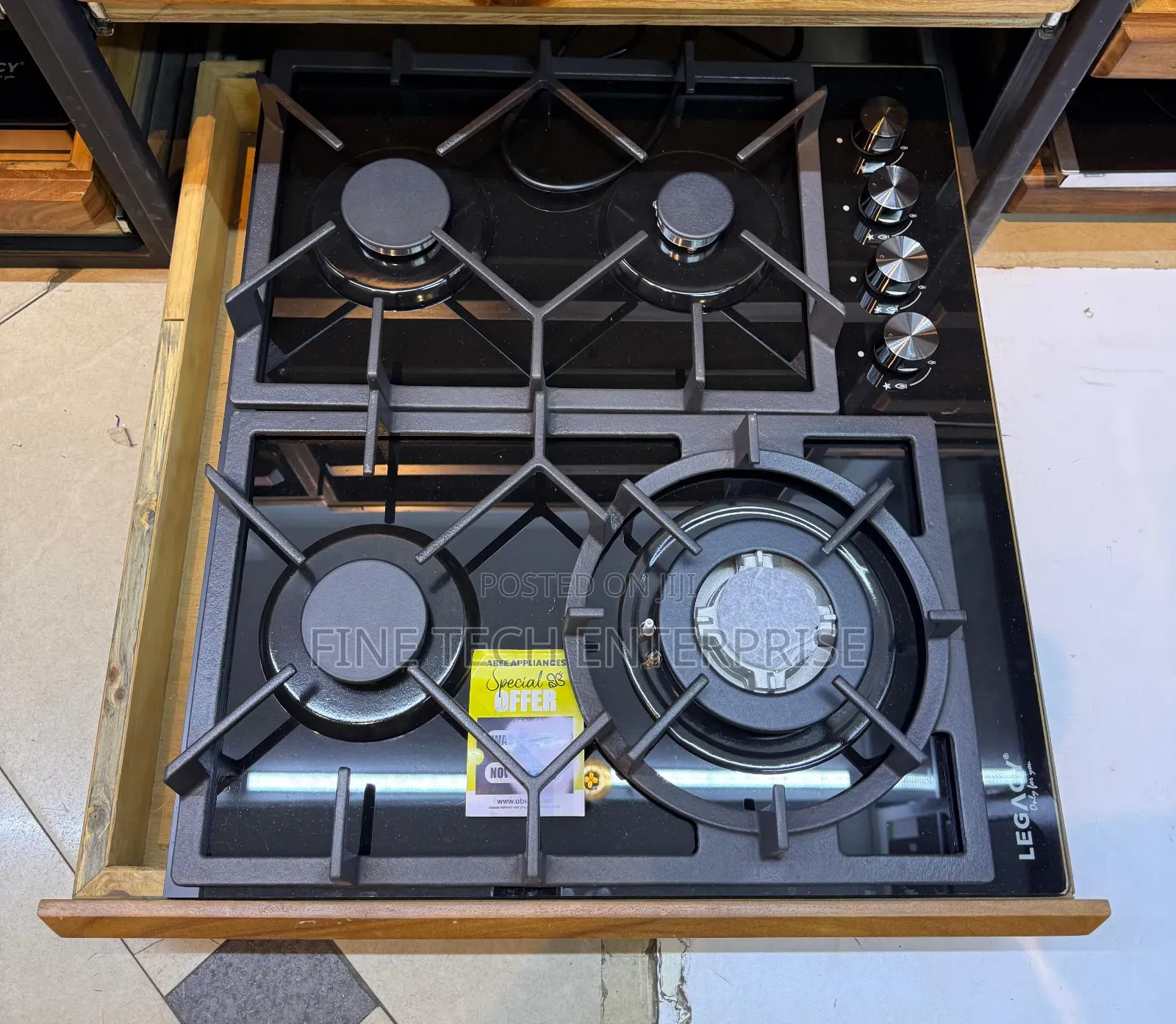 Legacy Hob 60*60- With Sensor,Cast Iron