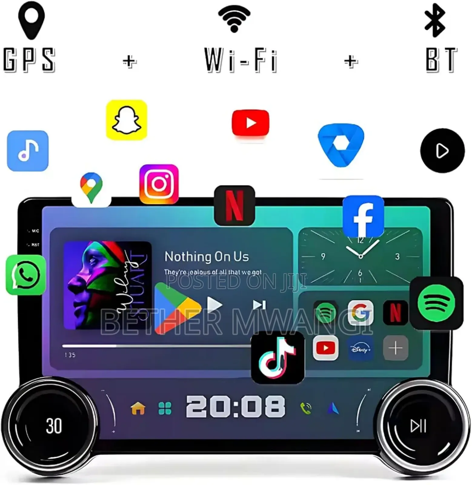Full Hd Car Android Radio With Airplay In Kenya